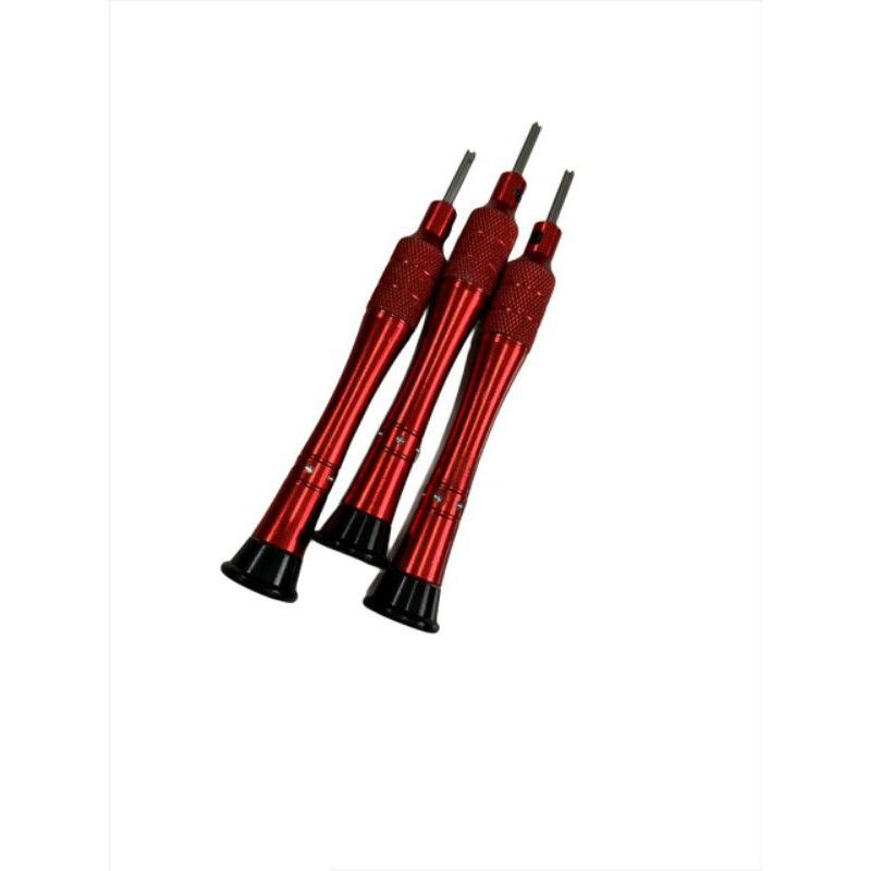 Obeng pen jam tangan Merah alat service jam tangan