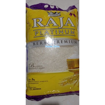 

Beras Premium "RAJA" 5 KG.