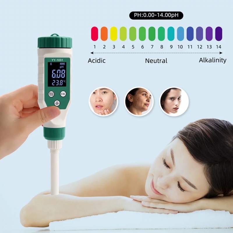 YY-1031 Bluetooth pH Meter Digital Keju Daging Dll