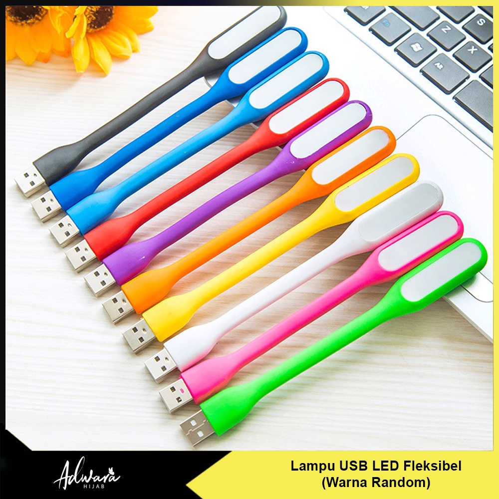 Lampu USB LED Fleksibel Colok Powerbank dan Laptop