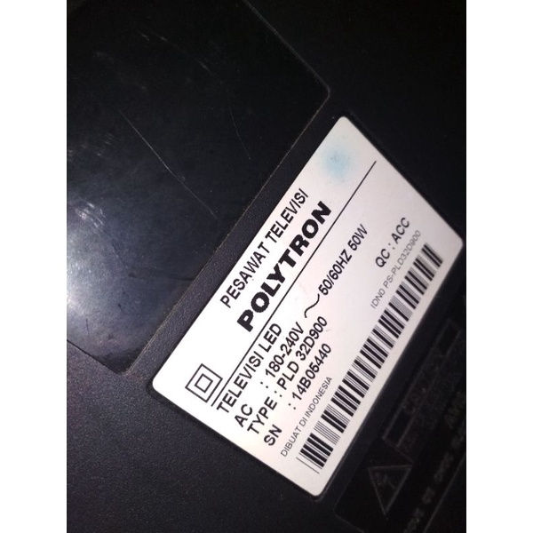 tv Polytron 32in..minus mati