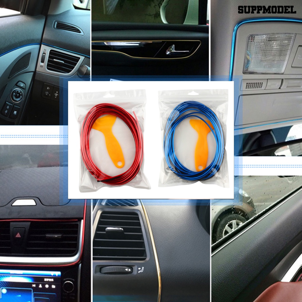 Sm - Strip Trim Anti Air Fleksibel Tahan Lama Untuk Dekorasi Interior Mobil DIY