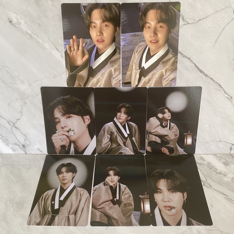 BTS dalmajung set Suga Yoongi 2022 pc mpc memberset member special spc mini photocard official