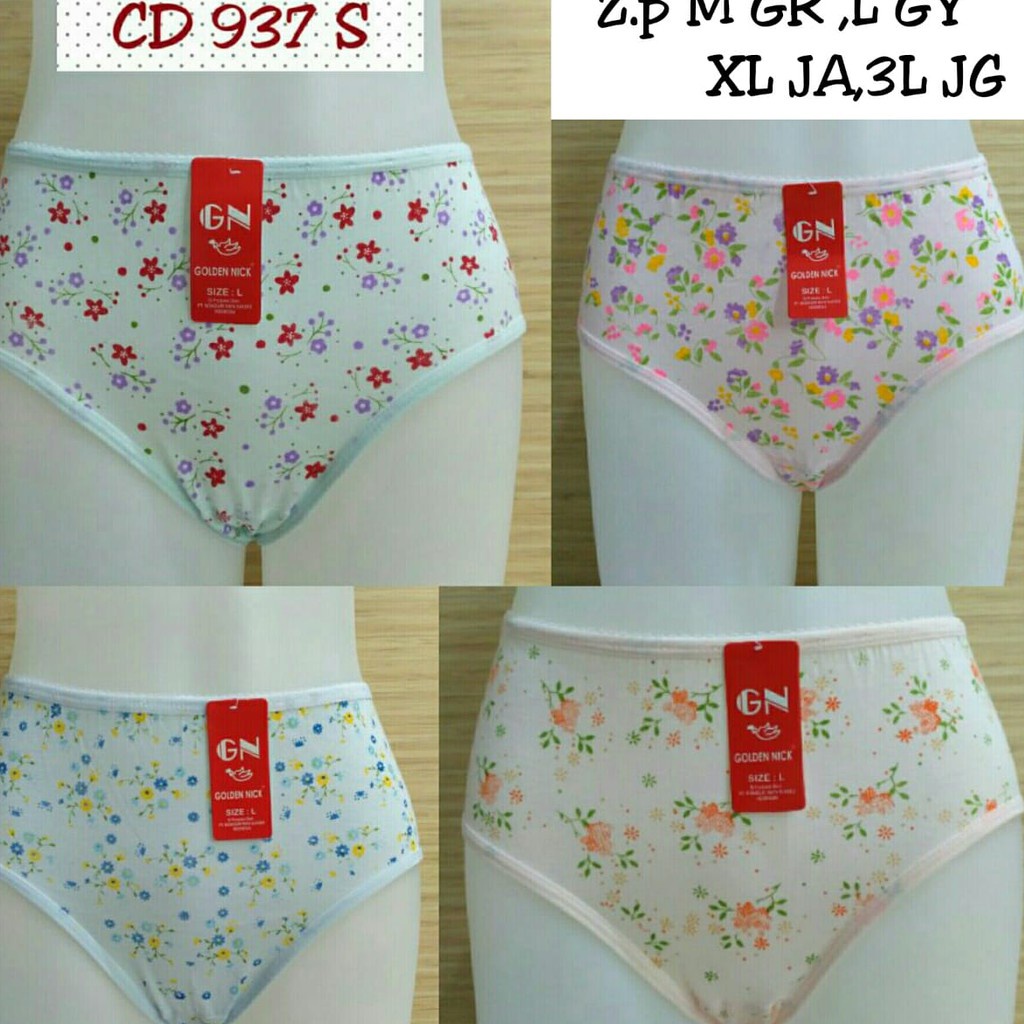 JH Celana Dalam Golden Nick 937S (ISI 1 PCS) Termurah