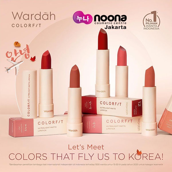 WARDAH COLORFIT ULTRALIGHT MATTE LIPSTICK