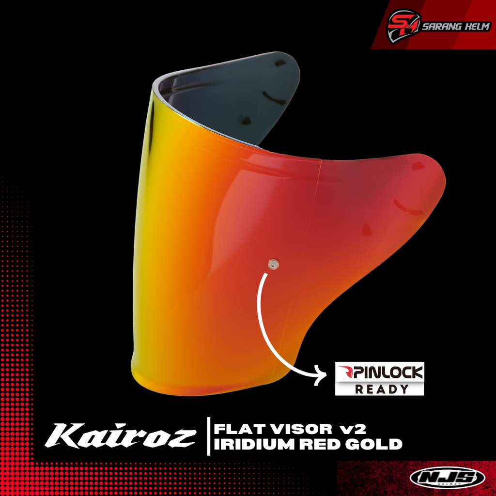 FLAT VISOR NJS KAIROZ V2