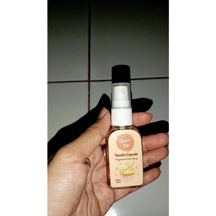 READY !!! DEO SPRAY FRAGRANCED by DEAR UP // DEODORAN DEARUP // PENGHILANG BAU KETIAK 30ml