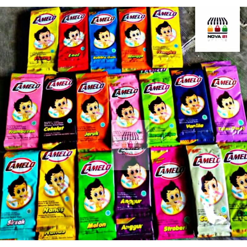 BUBUK ES INJECT CAMELO MIX 190 PCS (1 kg)