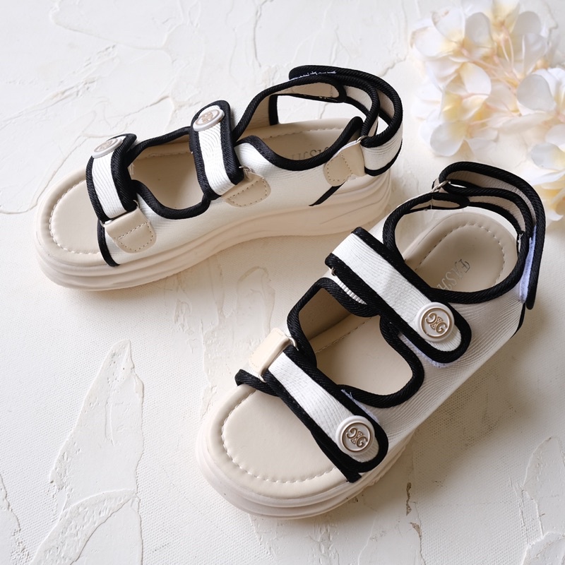 Hara Platform / G1890 / PLATFORM SANDAL TERBARU / SANDAL IMPORT