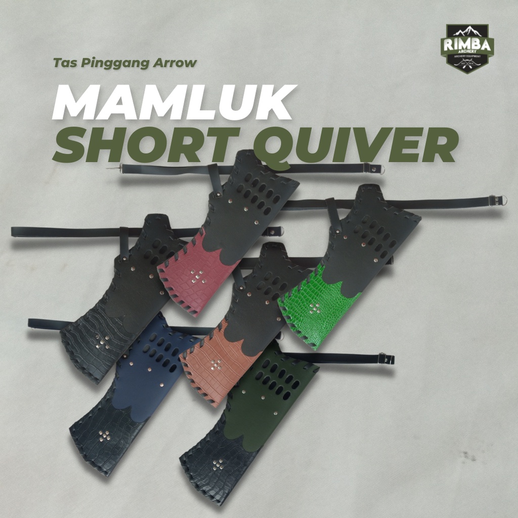 "Jual Produk Quiver Mamluk Short / Quiver Mamluk / Quiver Horsebow / Short Quiver / Tas Pinggang