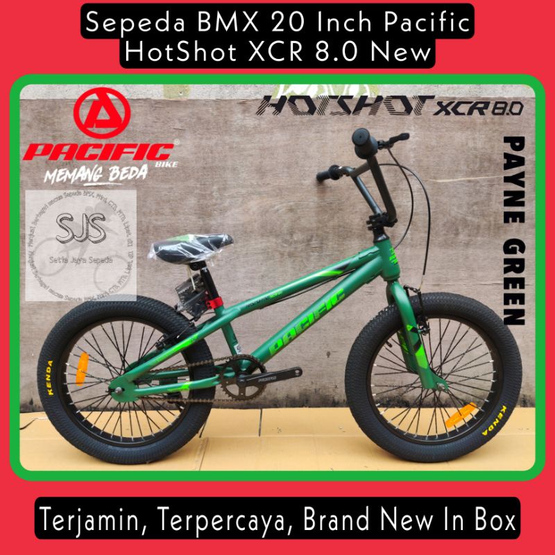 Sepeda BMX 20 Inch PACIFIC HOTSHOT XCR 8.0 Steel Ban Jumbo New