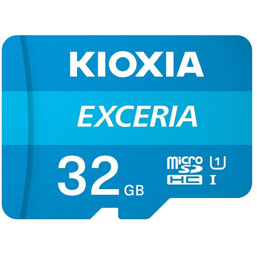 Kioxia Exceria Micro SDHC / Micro SD Card 32GB 100MBps Class 10