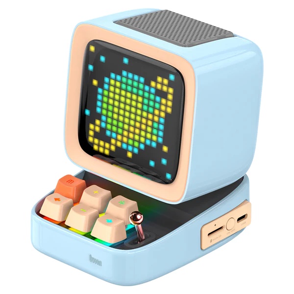 Divoom Ditoo Plus Retro Pixel Art Game Bluetooth Speaker - Garansi Resmi Divoom Indonesia 1 Tahun