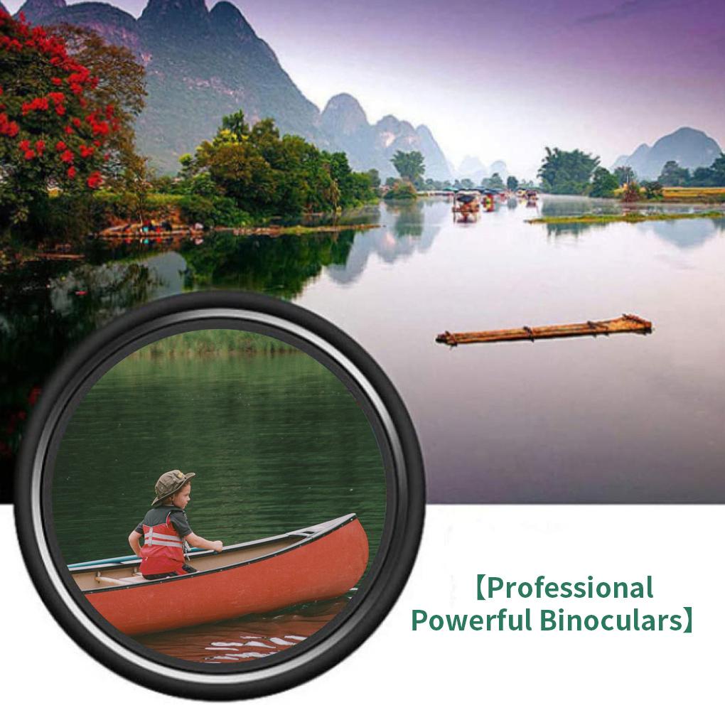 Teleskop Binokular Mini Zoom 80X80 Adjustable Dengan Tas Penyimpanan Untuk Camping / Outdoor (house2020)