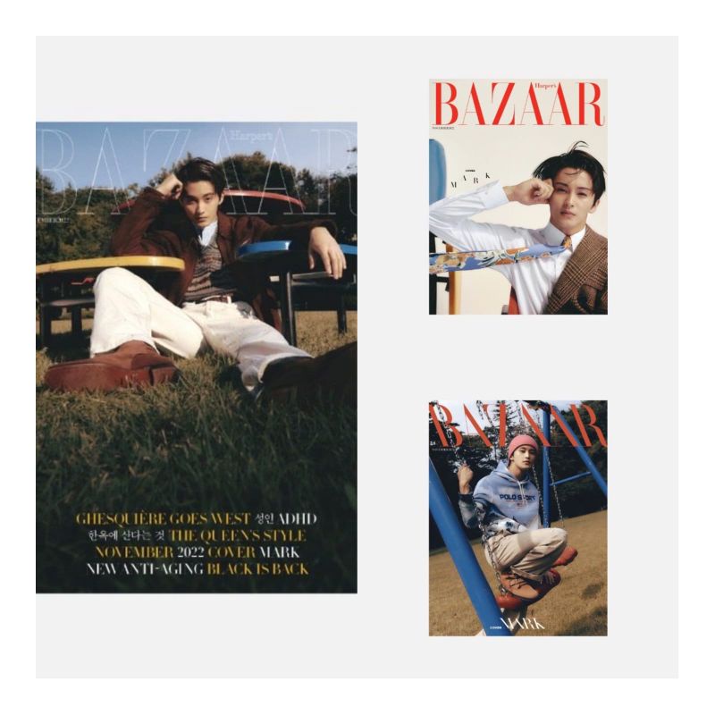 READY STOCK HARPER'S BAZAAR 2022.11 (COVER MARK NCT)