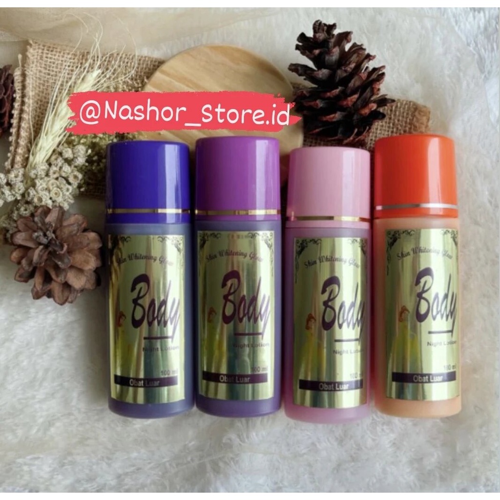 Hb whitening super Pemutih badan dosis tinggi Glowing permanen collagen viral tiktok