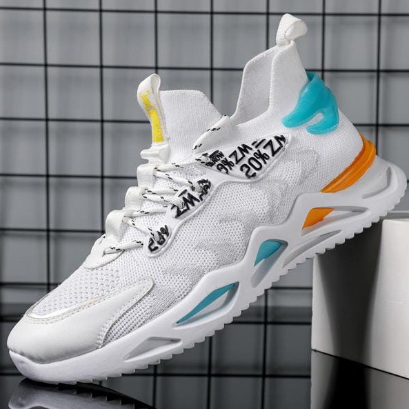 TBIG [COD] Sepatu Sneakers Pria ZMSHOES Sepatu Import Murah Pria Sekolah Kuliah Kerja