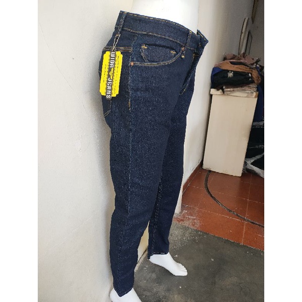 Celana Jeans Panjang Wanita Bahan garmen celana fashion cewek jeans jumbo polos motif