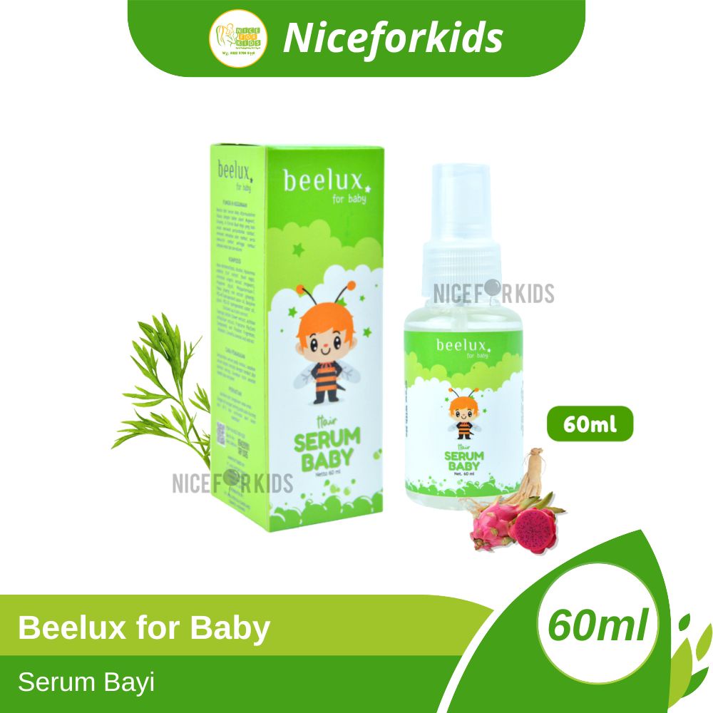 Beelux Baby Hair Shampoo &amp; Serum Penyubur &amp; Penumbuh Rambut Bayi dan pelebat rambut anak