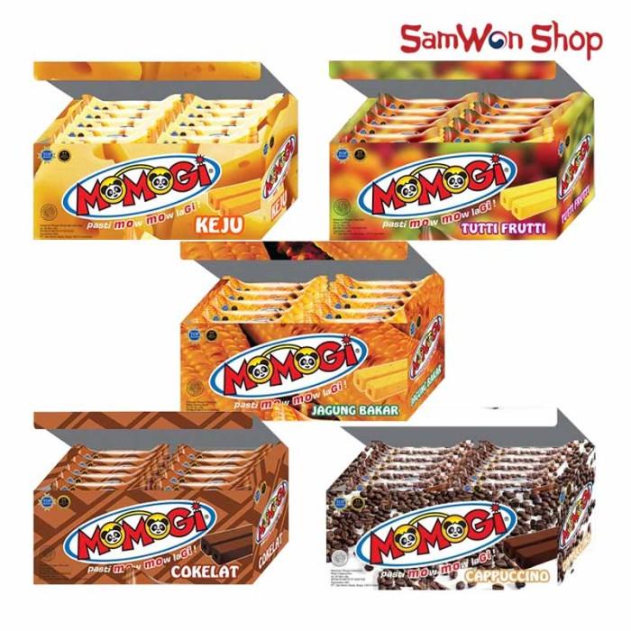 

MOMOGI STICK SNACK LEZAT (1 BOX ISI 20 PCS) - CEMILAN MAKANAN KERING