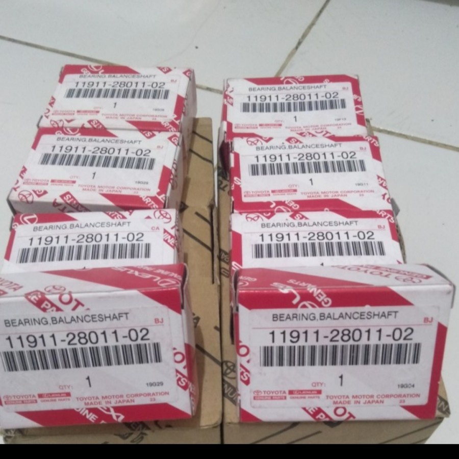 Jual metal balance Shaft set 8pcs Toyota Alphard Camry Harrier 11911