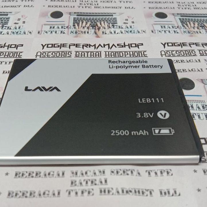 Extra deals--BATRE BATREI BATERAI BATTERY BATTERAY LAVA Iris 80 60 LEB111 LEB 111 (2500 mAh) ORIGINA