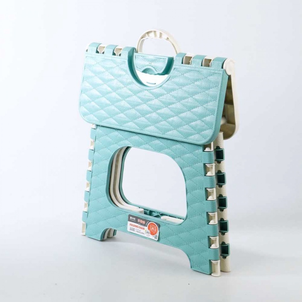 Kursi Lipat Mini Portable Kamar Mandi Outdoor Memancing Camping Hiking