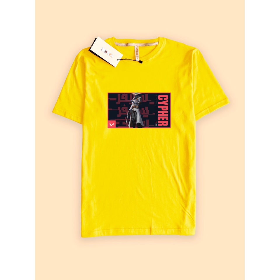 kaoa tshirt premium desain valorant cypher