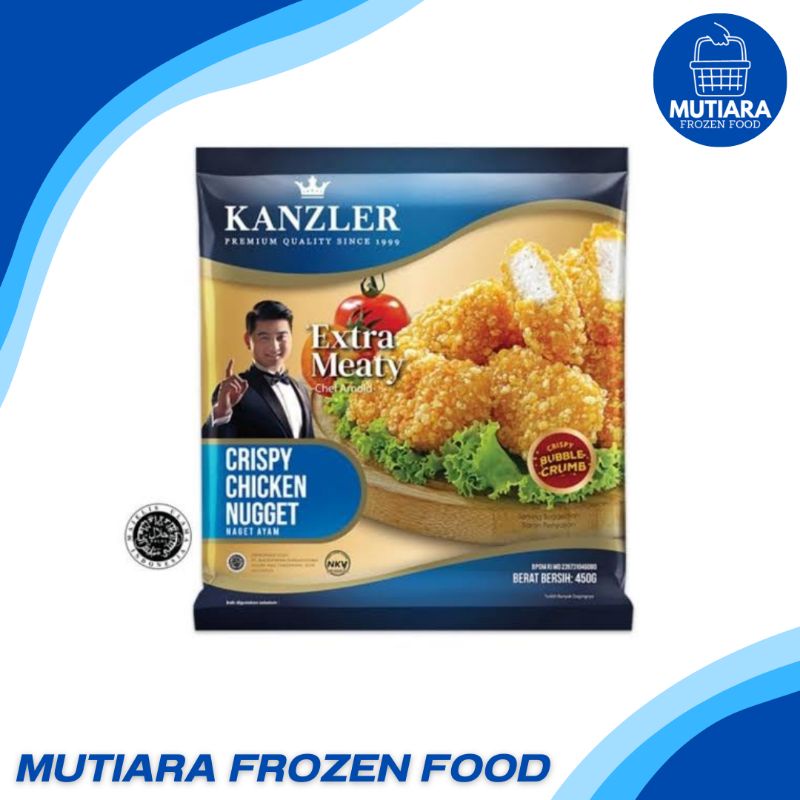 

KANZLER CRISPY CHICKEN NUGGET 450gr