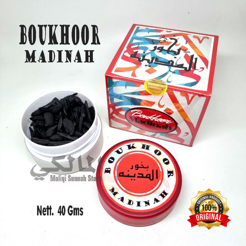 Buhur / Bukhur Madinah Merah isi 40 Gram Original Segel