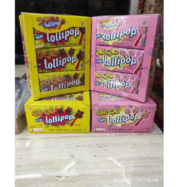 

[KODE 88MGT] Cho Cho Lollipop (1 pack isi 24 pcs)