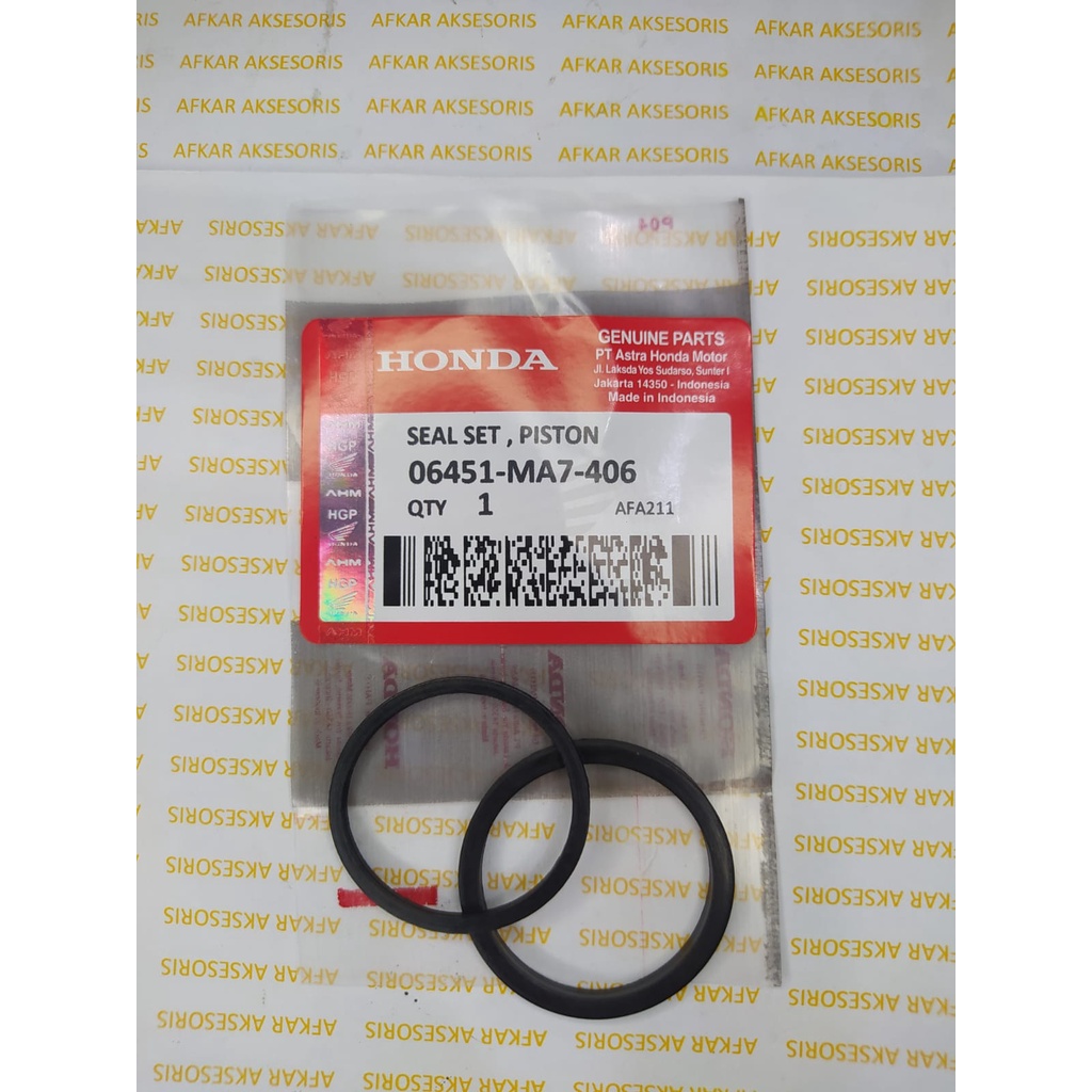 Seal Oring Kaliper Disk Belakang Honda Supra X 125 CS 1 CB150R CBR