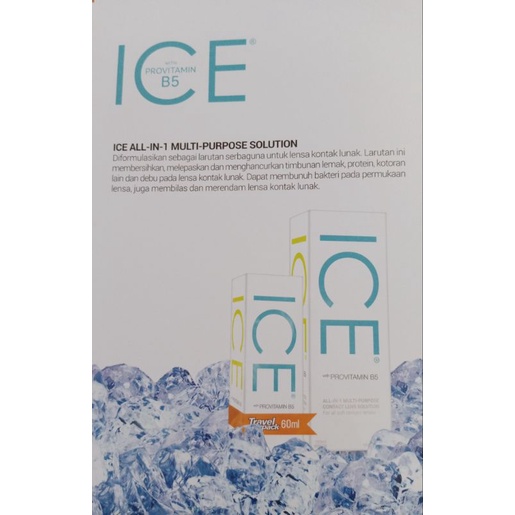 Ice Cairan Pembersih Softlens Multipurpose