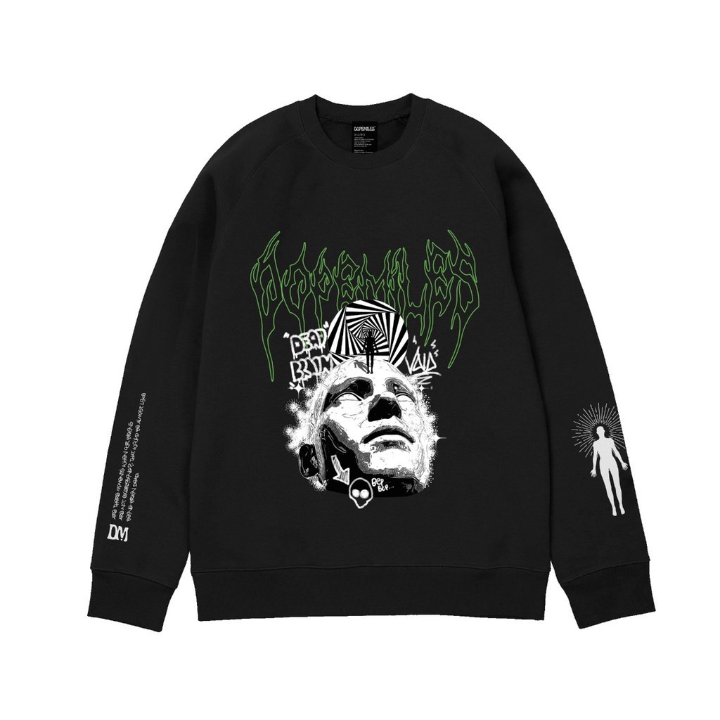 DOPEMILES - Mentally Black Crewneck