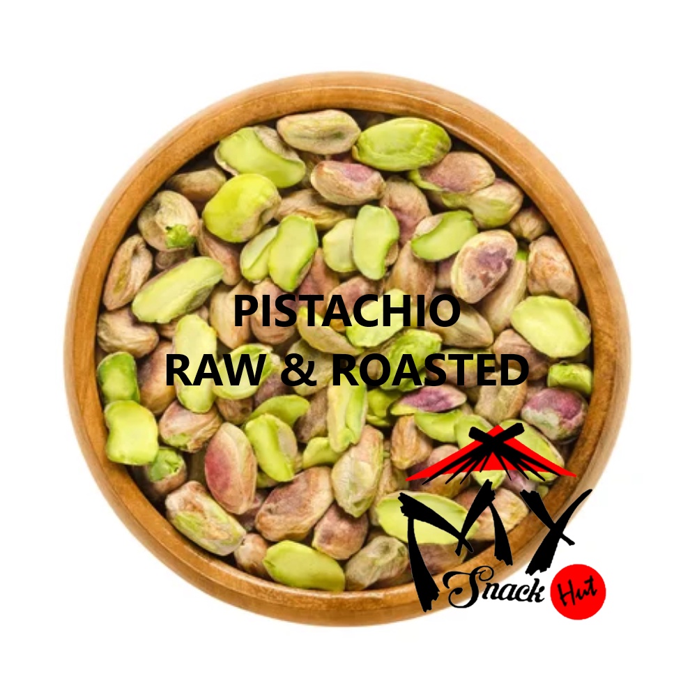 PISTACHIO 50GR - KACANG PISTACE FUSTUK ORGANIK KUPAS HIJAU RAW ROASTED MENTAH MATANG TANPA CANGKANG