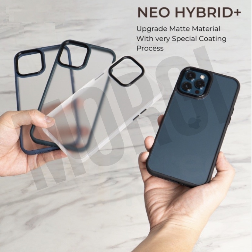 Soft Case iPhone Premium Quality Neo Hybrid + X Xs Xr 11 12 13 Pro Max Promax Camera Protection Casing