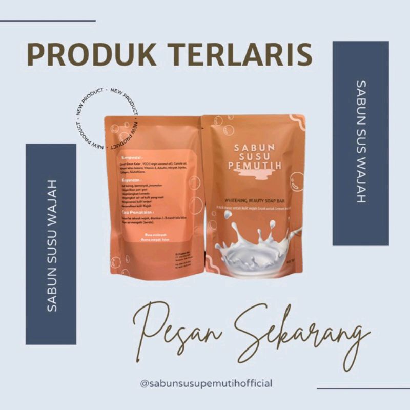 SABUN SUSU PEMUTIH KHUSUS WAJAH