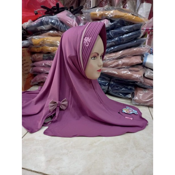 Hijab Ainun Kids/ jilbab anak murah/hijab alzafi