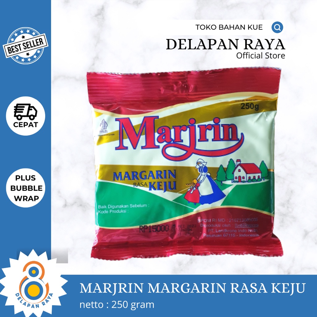 

MARJRIN MARGARIN RASA KEJU 250GR - 8Raya