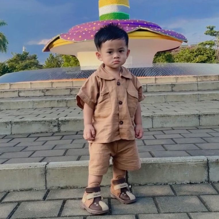 KAMMY SET / SAFARI SET ( Baju Setelan Anak &amp; Bayi )