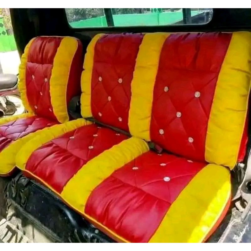 Sarung jok / Cover jok pick up ( Mitsubishi L300 ) model sofa kancing