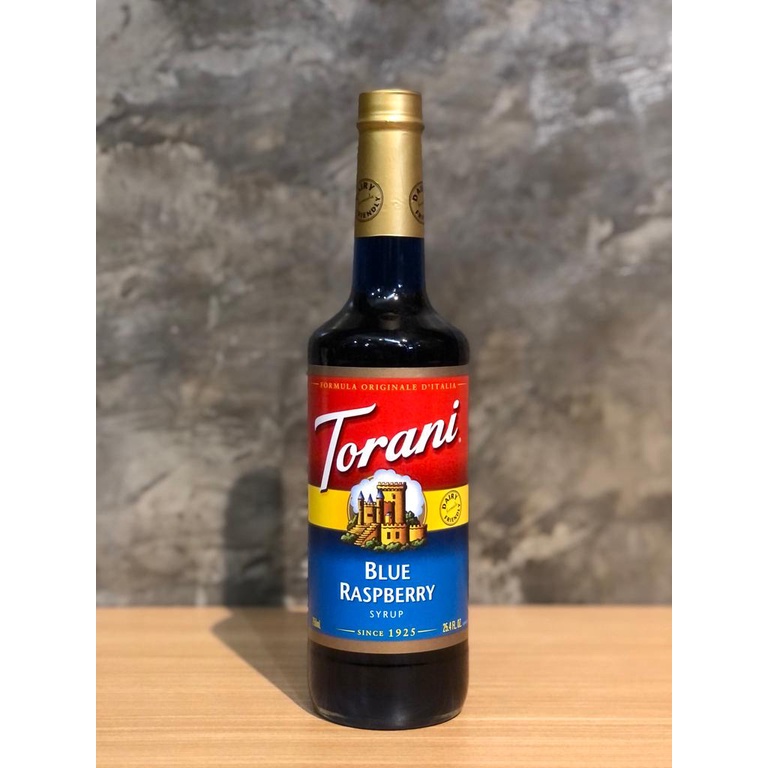 Jual Torani Syrup Rasa Blue Raspberry 750 ML Sirup Torani 750 ML