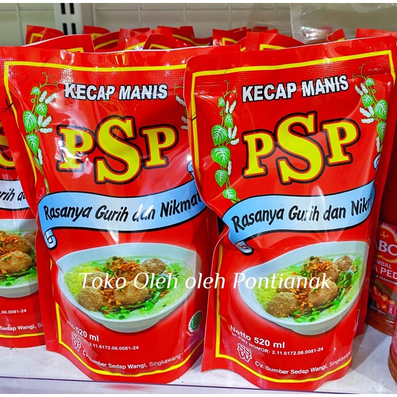 

Kecap Manis PSP 520ml Khas Singkawang