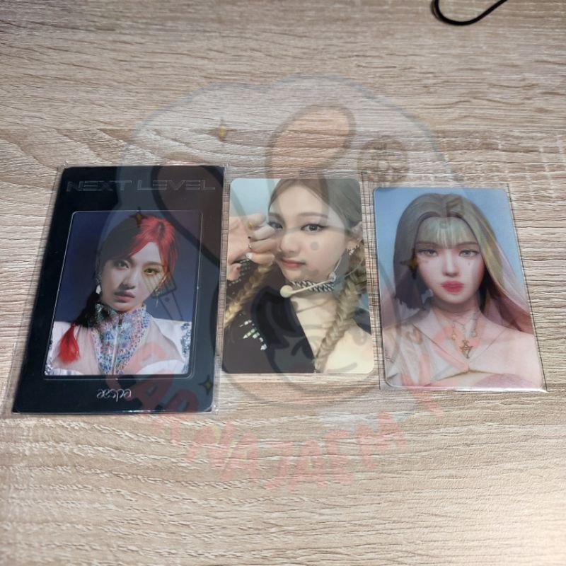 WINTER LENTICULAR SAVAGE SYNK DIVE NINGNING POS AR NEXT LEVEL PHOTO MAGNET SET