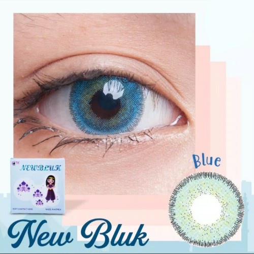 [ NORMAL ] SOFTLENS CTK NEWBLUK BLUE 15mm