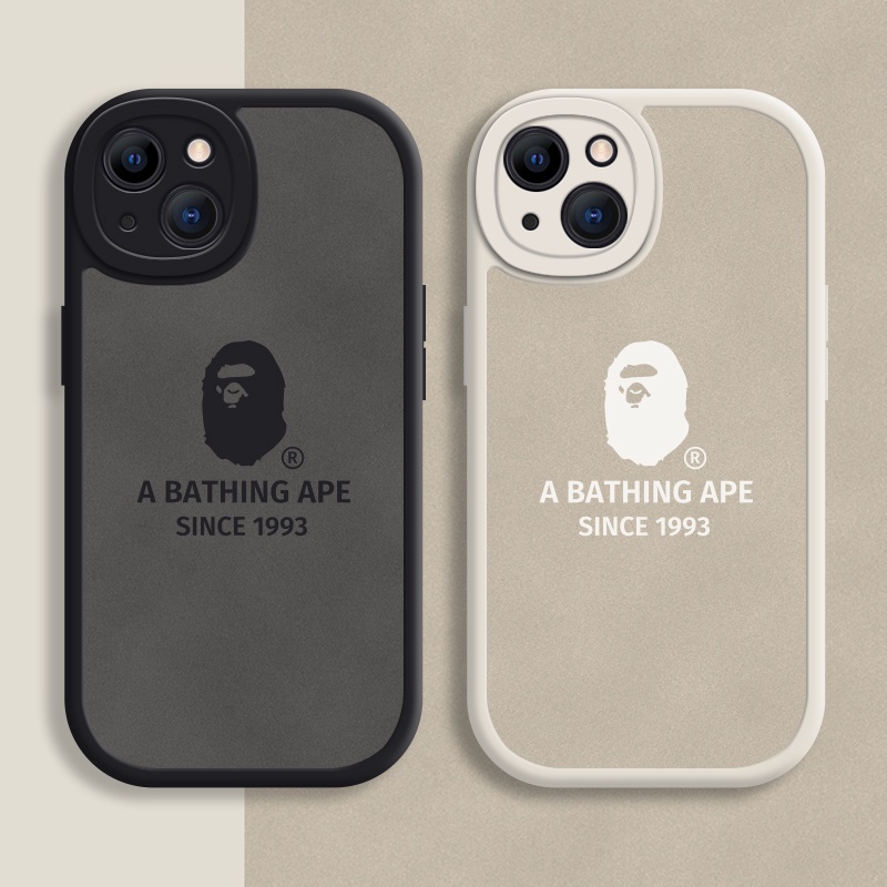 Soft Case Desain BAPE Untuk iPhone 6 7 8 Plus X XR Xs 11 Pro Max 14 / 13 / 12 / 11 Pro Max