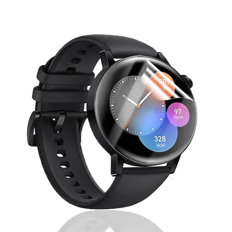 Film Pelindung Layar Hydrogel Untuk Huawei Watch 3 Pro Fit 2 Mini D Watch GT3 Pro 46mm 43mm 42mm GT Runner