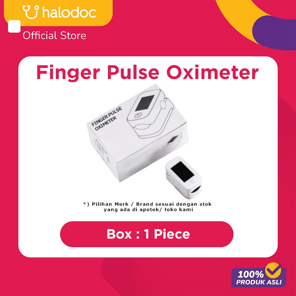 Finger Pulse Oximeter (Random Brand)