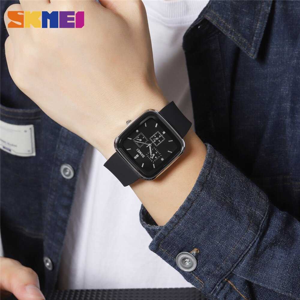 ARS - SKMEI Jam Tangan Analog Pria Strap Silicone - 1902