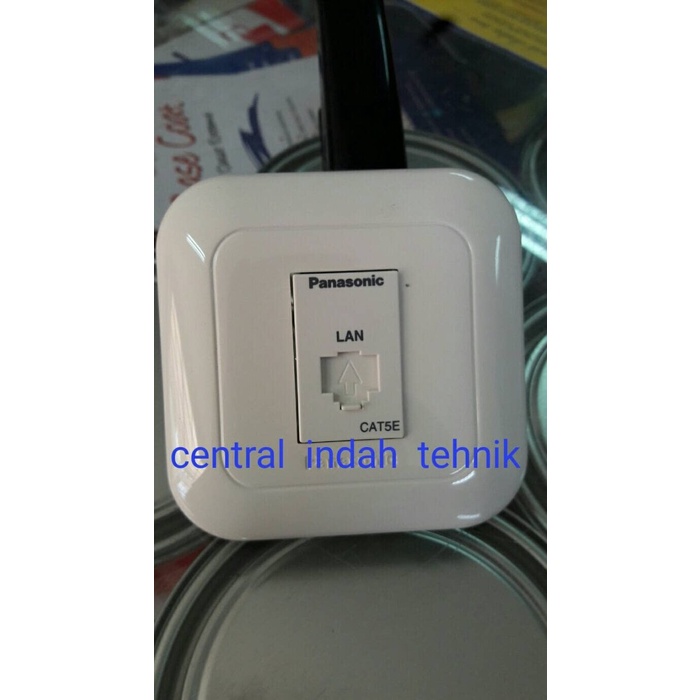 SAKLAR DATA WEJ2488 WEJ 2488 CAT5E PANASONIC + FRAME